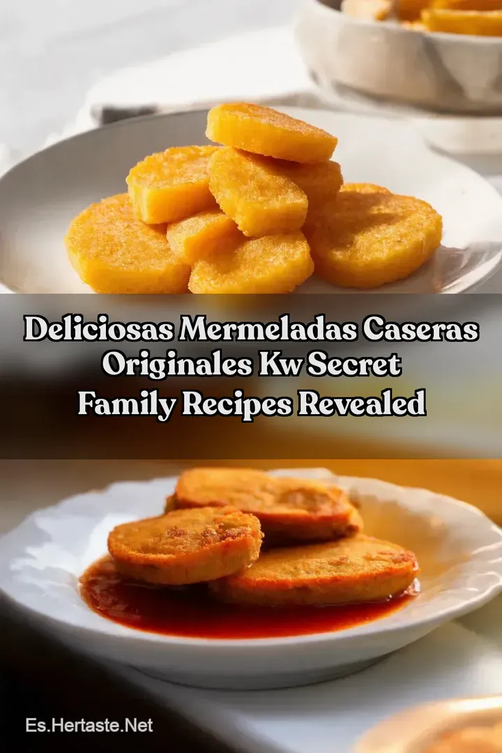 Deliciosas Mermeladas Caseras Originales kw Secret Family Recipes Revealed