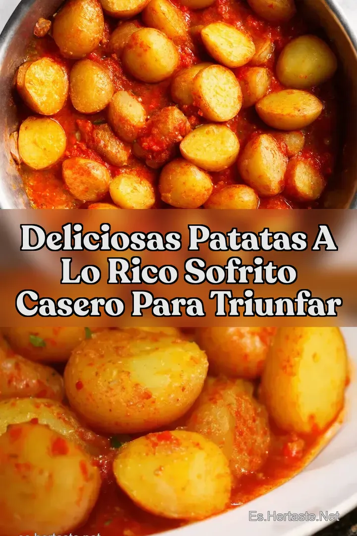 Deliciosas Patatas a lo Rico Sofrito Casero para Triunfar