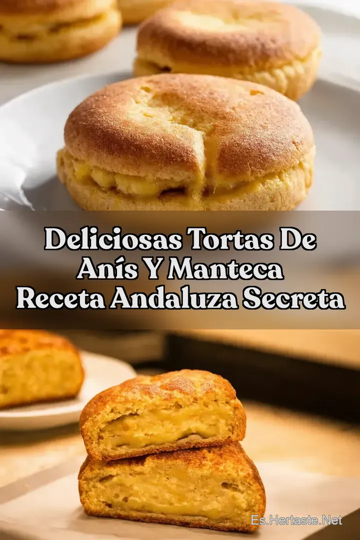 Deliciosas Tortas de An&iacute;s y Manteca Receta Andaluza Secreta