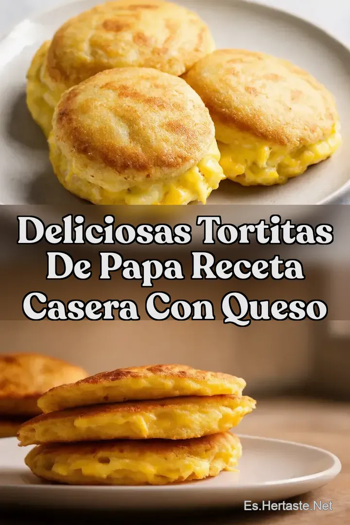 Deliciosas Tortitas de Papa Receta Casera con Queso