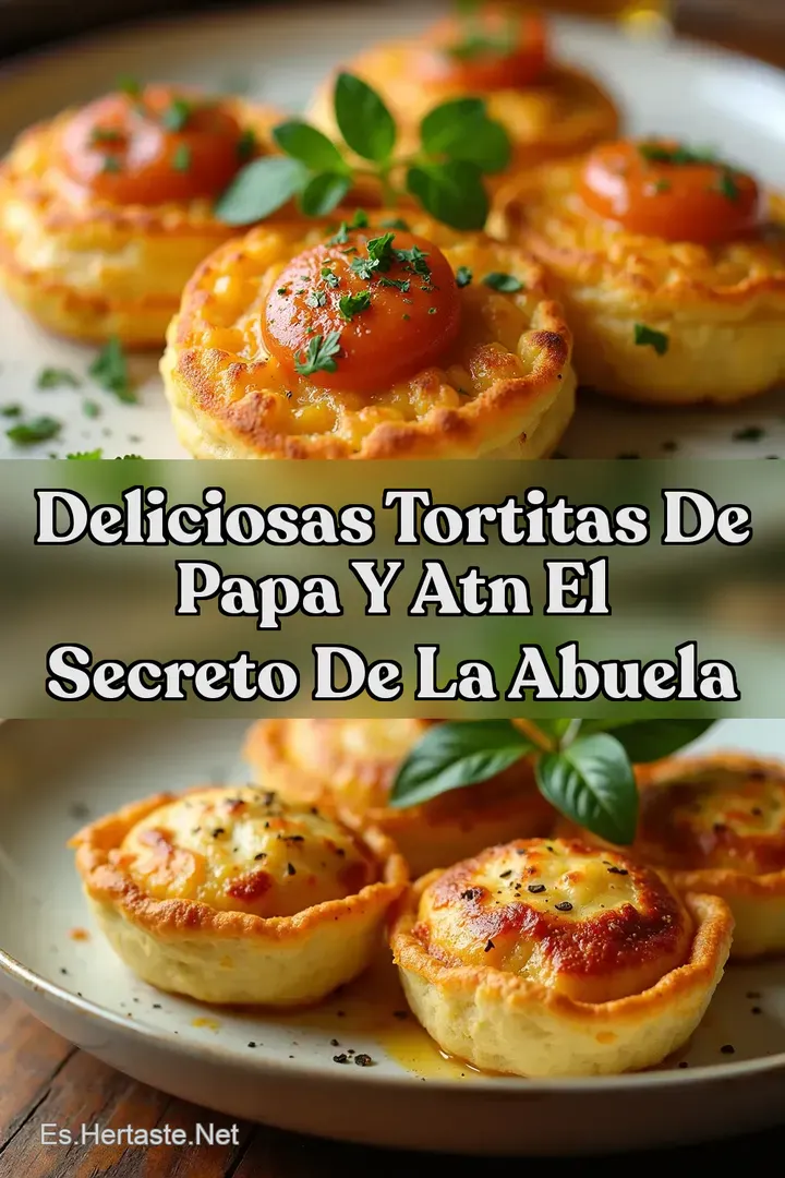 Deliciosas Tortitas de papa y atn El Secreto de la Abuela