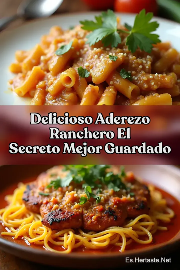 Delicioso Aderezo Ranchero El Secreto Mejor Guardado