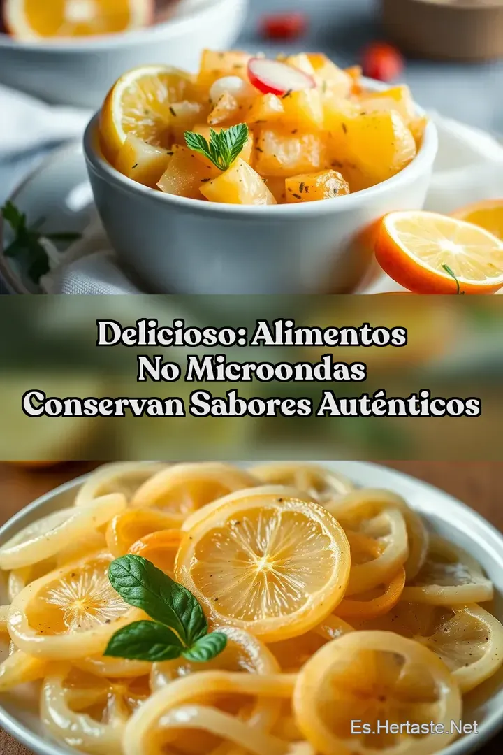 Delicioso: Alimentos NO Microondas Conservan Sabores Aut&eacute;nticos