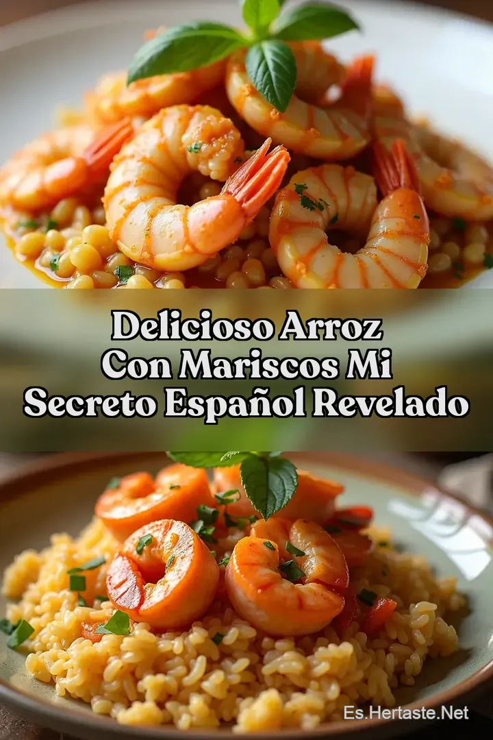 Delicioso Arroz Con Mariscos Mi Secreto Espa&ntilde;ol Revelado