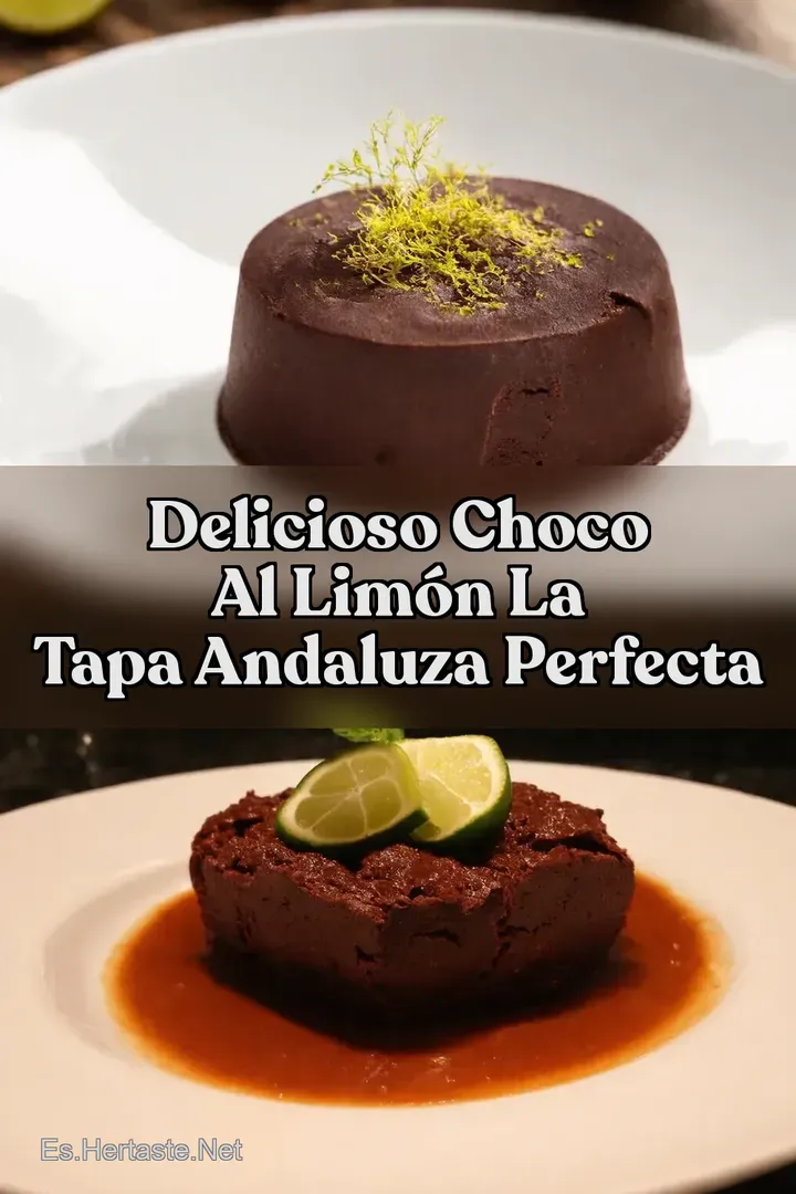 Delicioso Choco al Lim&oacute;n La Tapa Andaluza Perfecta