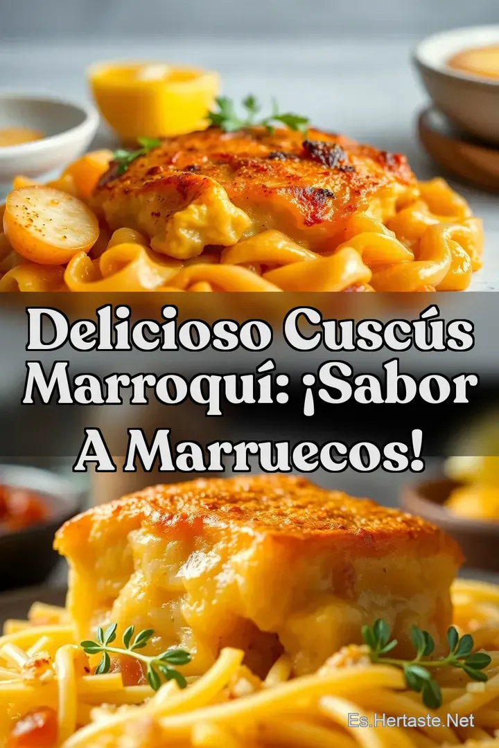 Delicioso Cusc&uacute;s Marroqu&iacute;: &iexcl;Sabor a Marruecos!