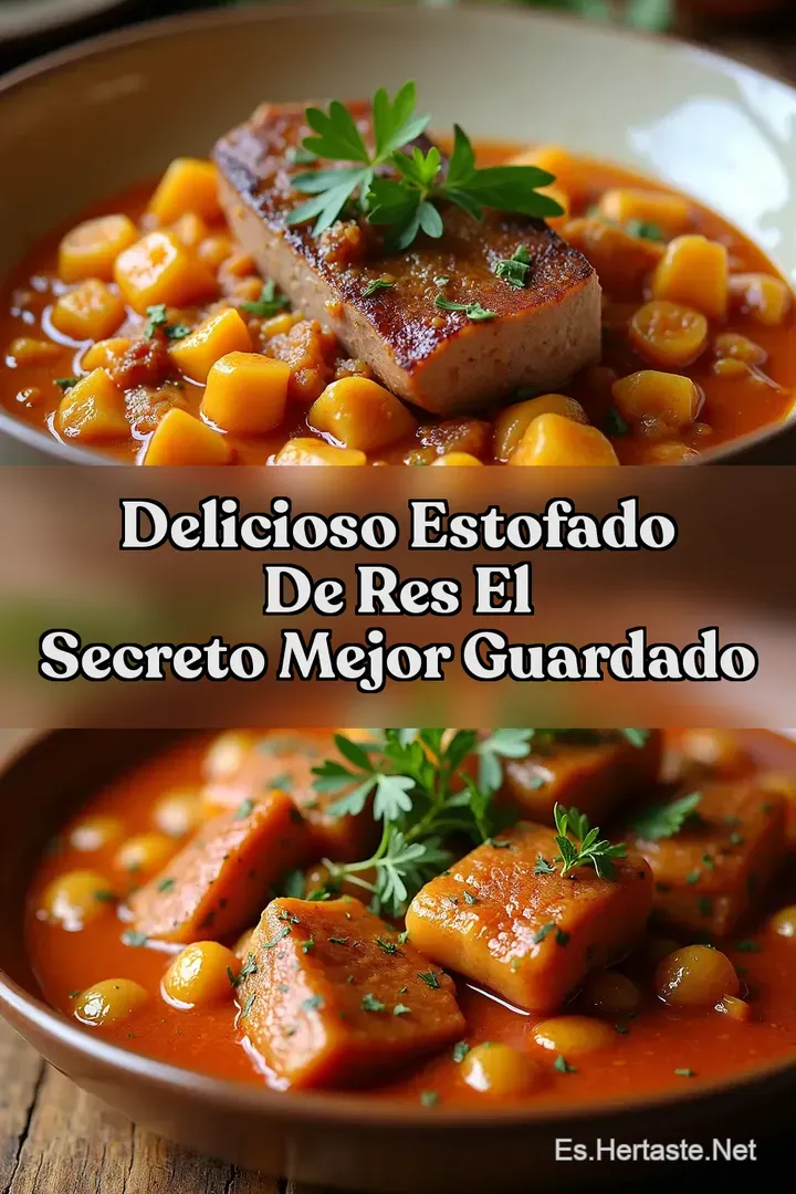 Delicioso Estofado de Res El Secreto Mejor Guardado