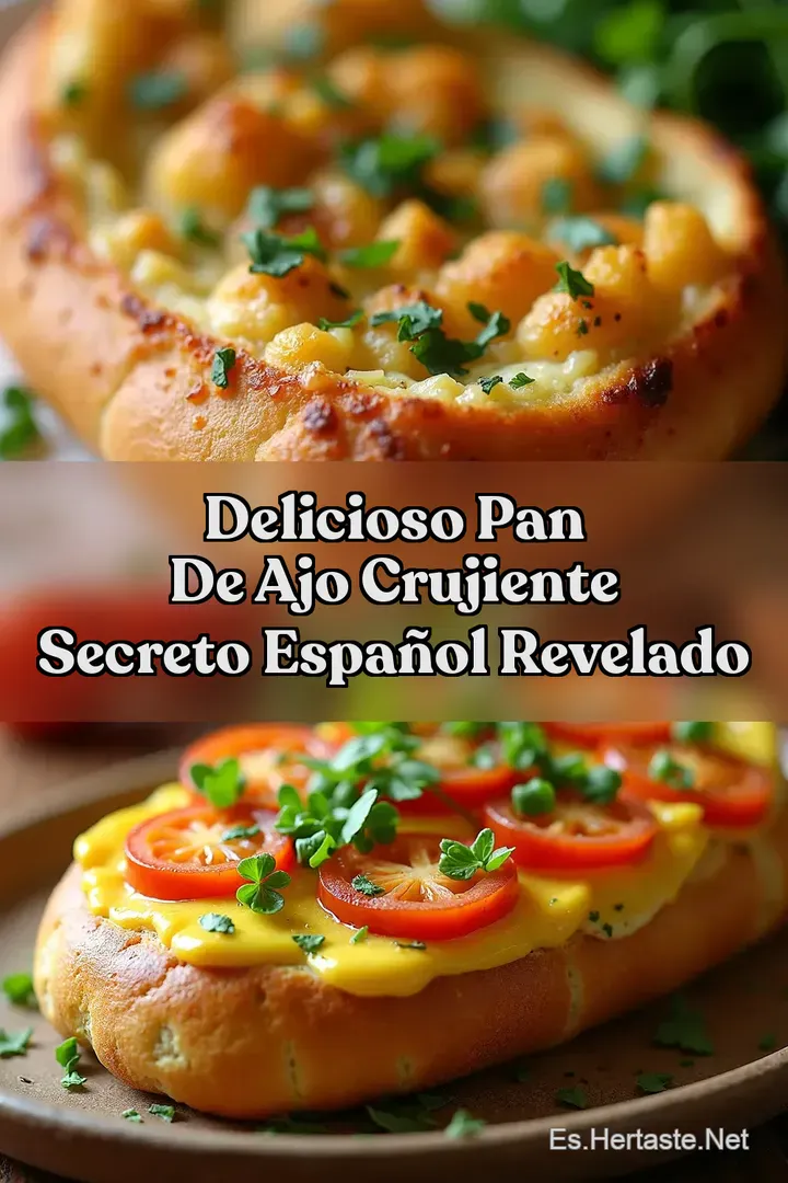 Delicioso PAN DE AJO CRUJIENTE Secreto Espa&ntilde;ol Revelado