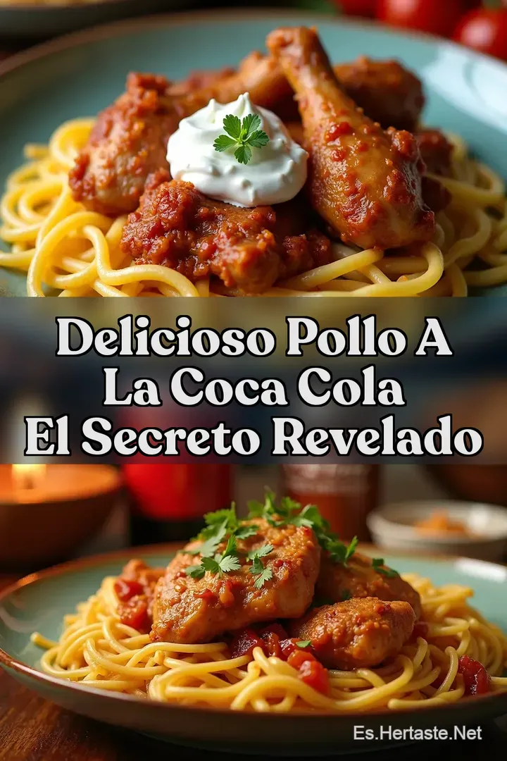 Delicioso Pollo a la Coca Cola El Secreto Revelado