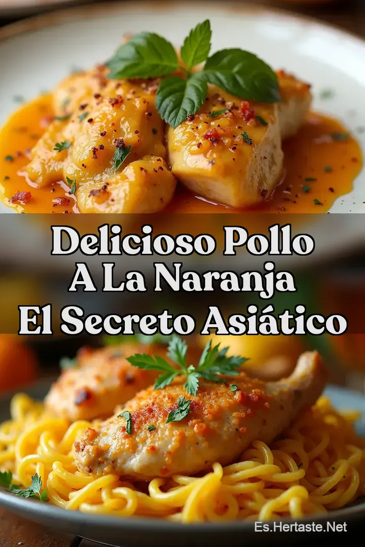 Delicioso Pollo a la Naranja El Secreto Asi&aacute;tico