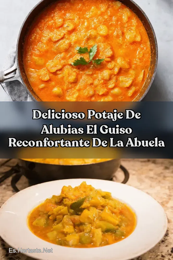 Delicioso Potaje de Alubias El Guiso Reconfortante de la Abuela