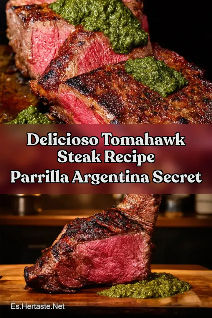 Delicioso Tomahawk Steak Recipe Parrilla Argentina Secret