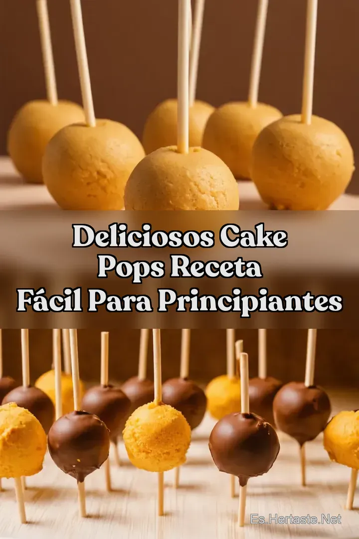 Deliciosos Cake Pops Receta F&aacute;cil Para Principiantes