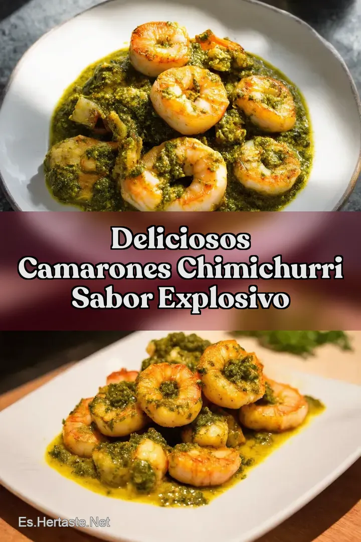 Deliciosos Camarones Chimichurri Sabor Explosivo