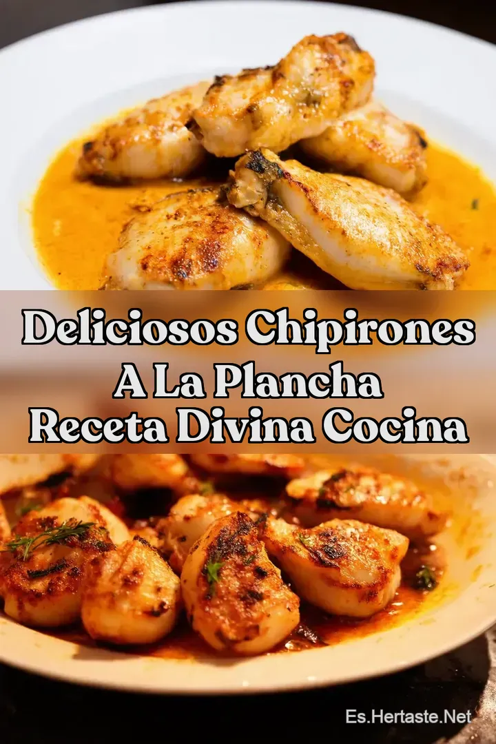 Deliciosos Chipirones a la Plancha Receta Divina Cocina