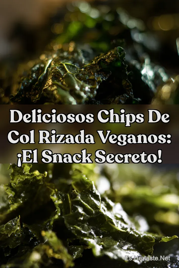 Deliciosos Chips De Col Rizada Veganos: &iexcl;El Snack Secreto!