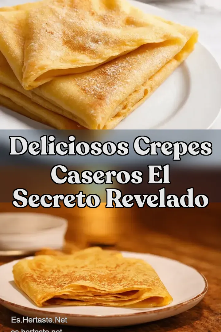 Deliciosos Crepes Caseros El Secreto Revelado