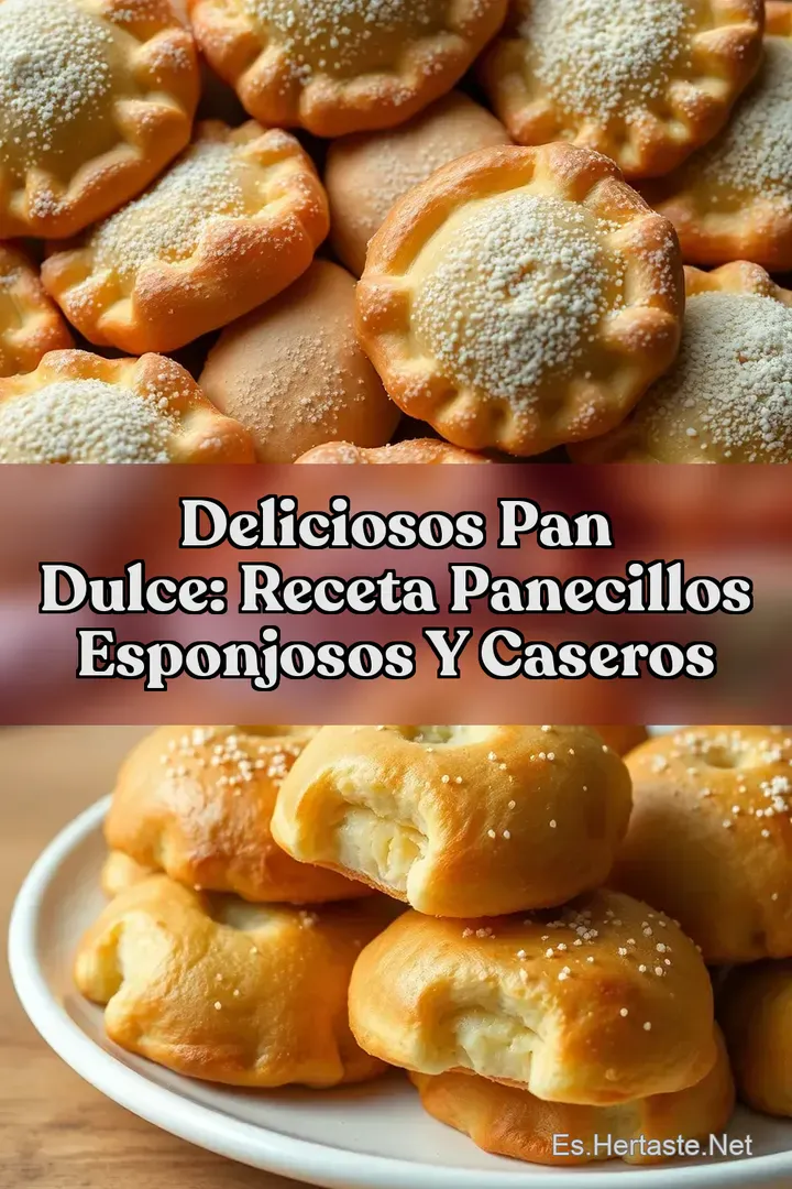 Deliciosos Pan Dulce: Receta Panecillos Esponjosos y Caseros