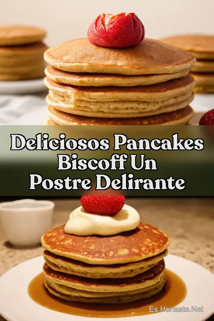 Deliciosos Pancakes Biscoff Un Postre Delirante