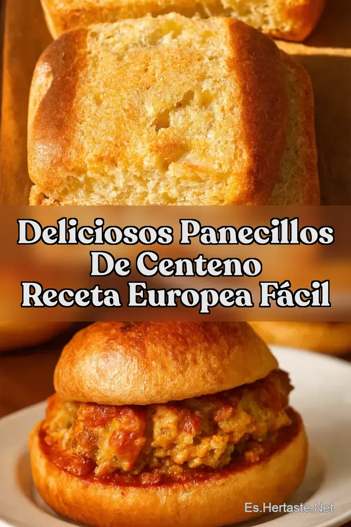 Deliciosos Panecillos de Centeno Receta Europea F&Aacute;CIL