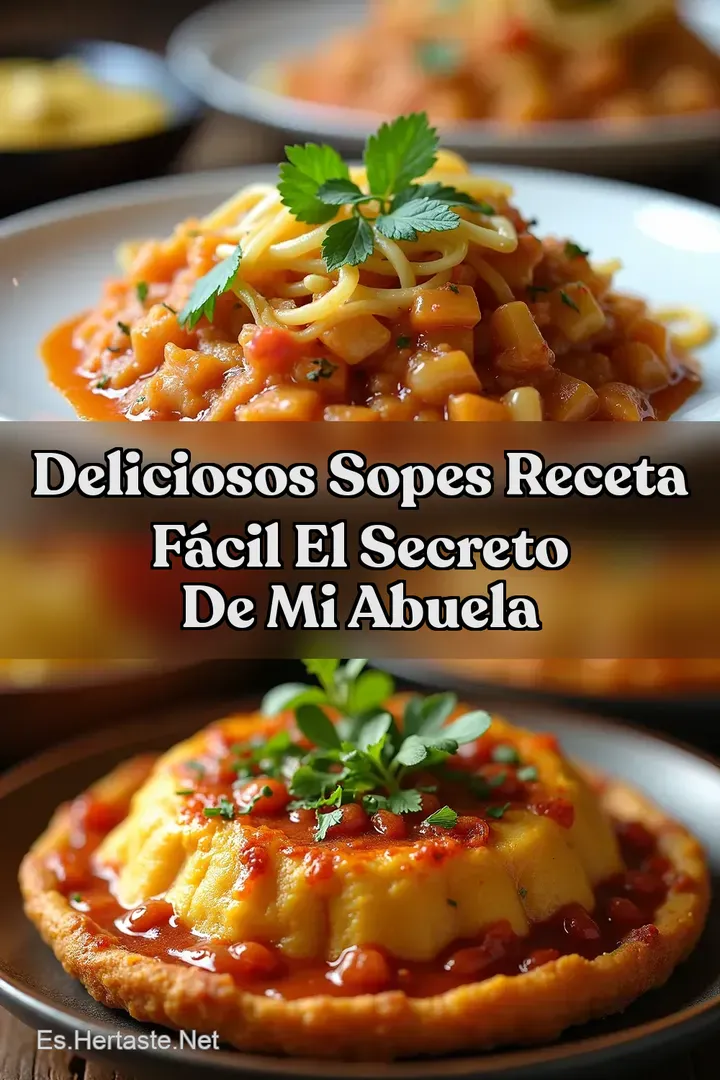 Deliciosos Sopes Receta F&aacute;cil El Secreto de mi Abuela
