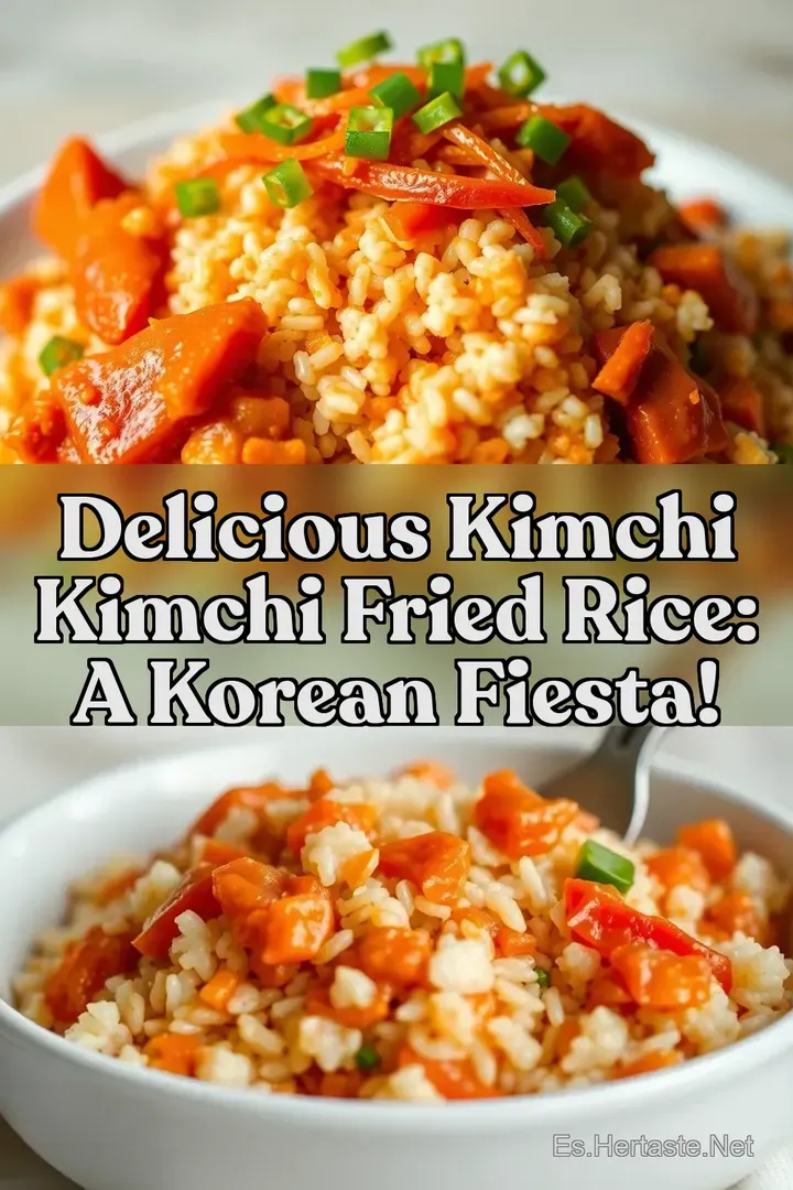 Delicious Kimchi Kimchi Fried Rice: A Korean Fiesta!