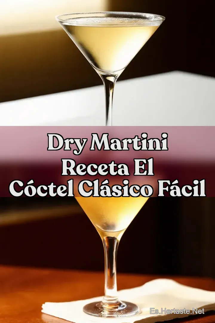 Dry Martini Receta El C&oacute;ctel Cl&aacute;sico F&aacute;cil