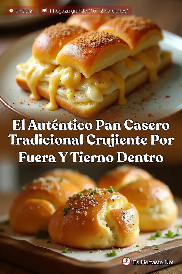 El Aut&eacute;ntico Pan Casero Tradicional Crujiente por Fuera y Tierno Dentro