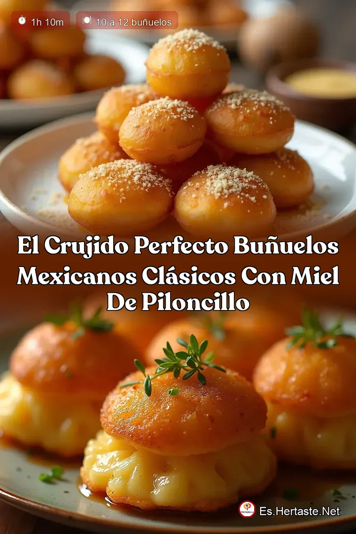 El Crujido Perfecto Bu&ntilde;uelos Mexicanos Cl&aacute;sicos con Miel de Piloncillo