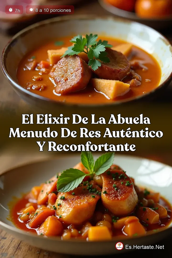 El Elixir de la Abuela Menudo de Res Aut&eacute;ntico y Reconfortante