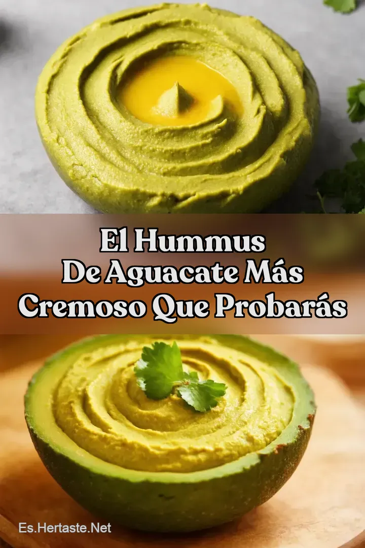El Hummus de Aguacate M&aacute;s Cremoso Que Probar&aacute;s