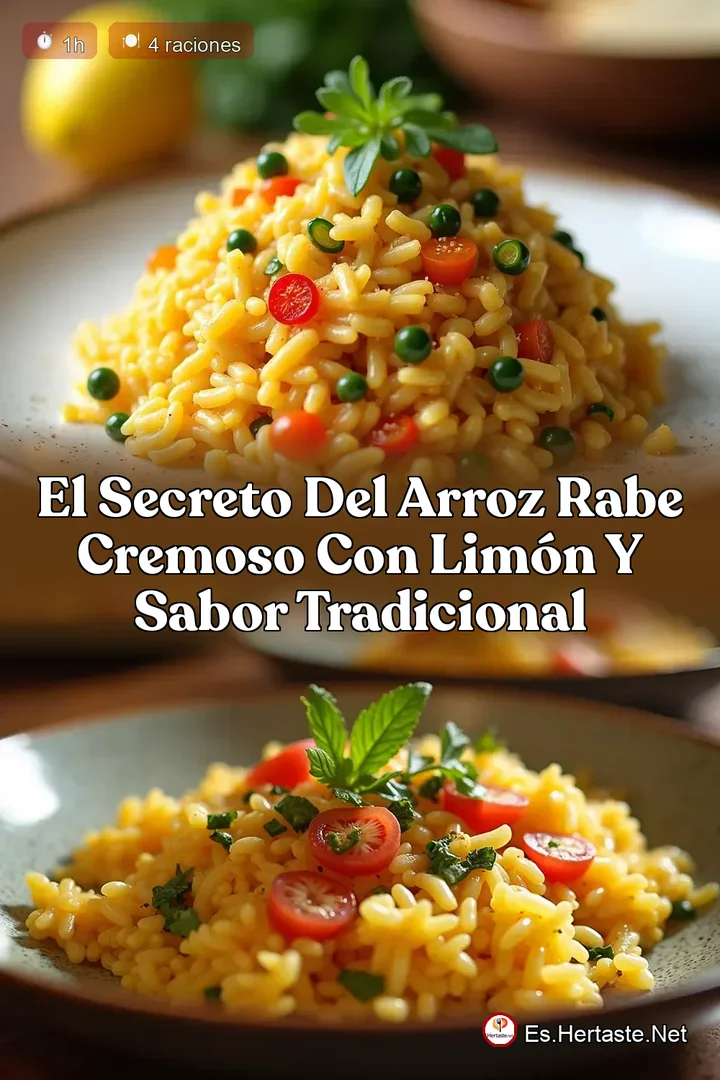 El Secreto del Arroz Rabe Cremoso con Lim&oacute;n y Sabor Tradicional