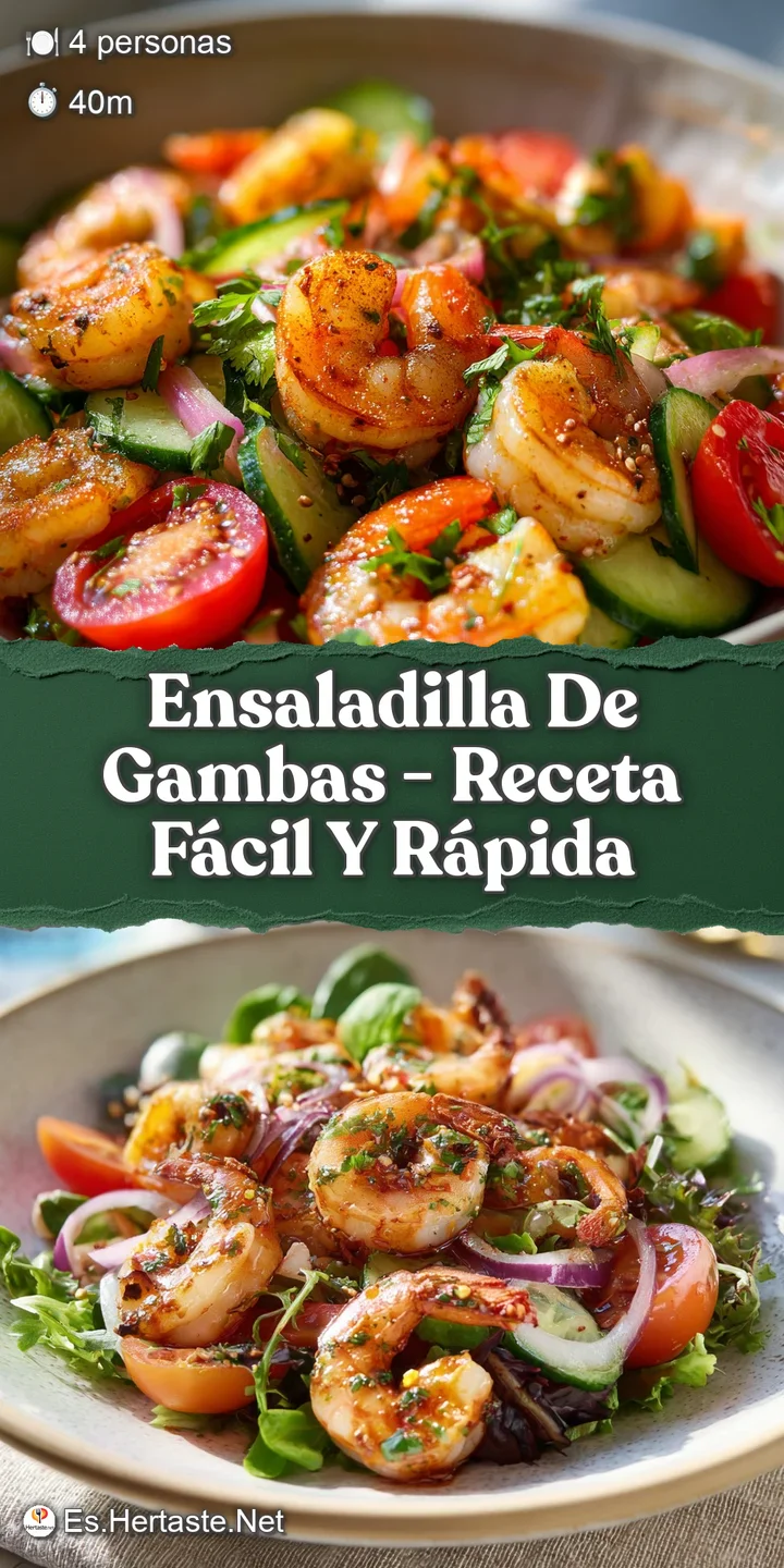 Close-up of luscious pink shrimp salad, revealing the creamy texture and plump shrimp, dotted with salty green olives.