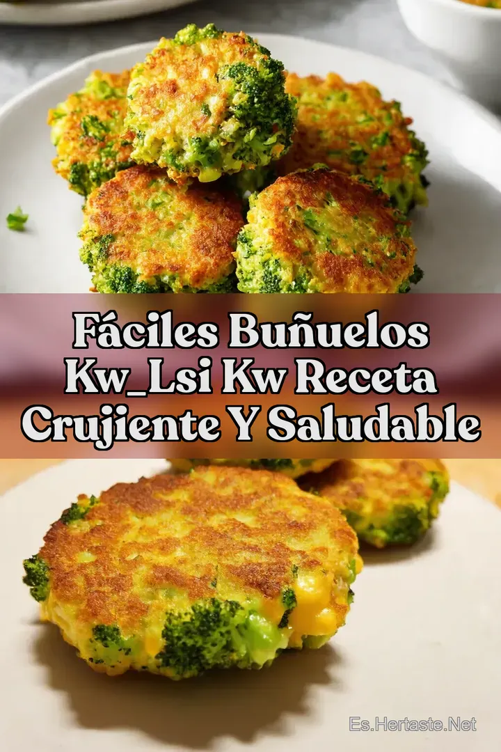 F&aacute;ciles Bu&ntilde;uelos kw_lsi kw Receta Crujiente y Saludable