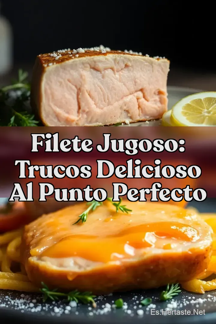 Filete Jugoso: Trucos Delicioso al Punto Perfecto