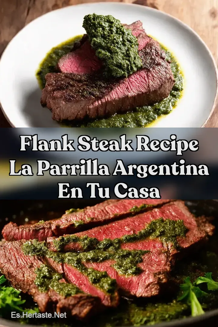 Flank Steak Recipe La Parrilla Argentina en tu Casa