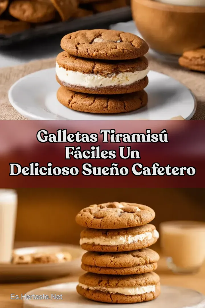 Galletas Tiramis&uacute; F&aacute;ciles Un Delicioso Sue&ntilde;o Cafetero