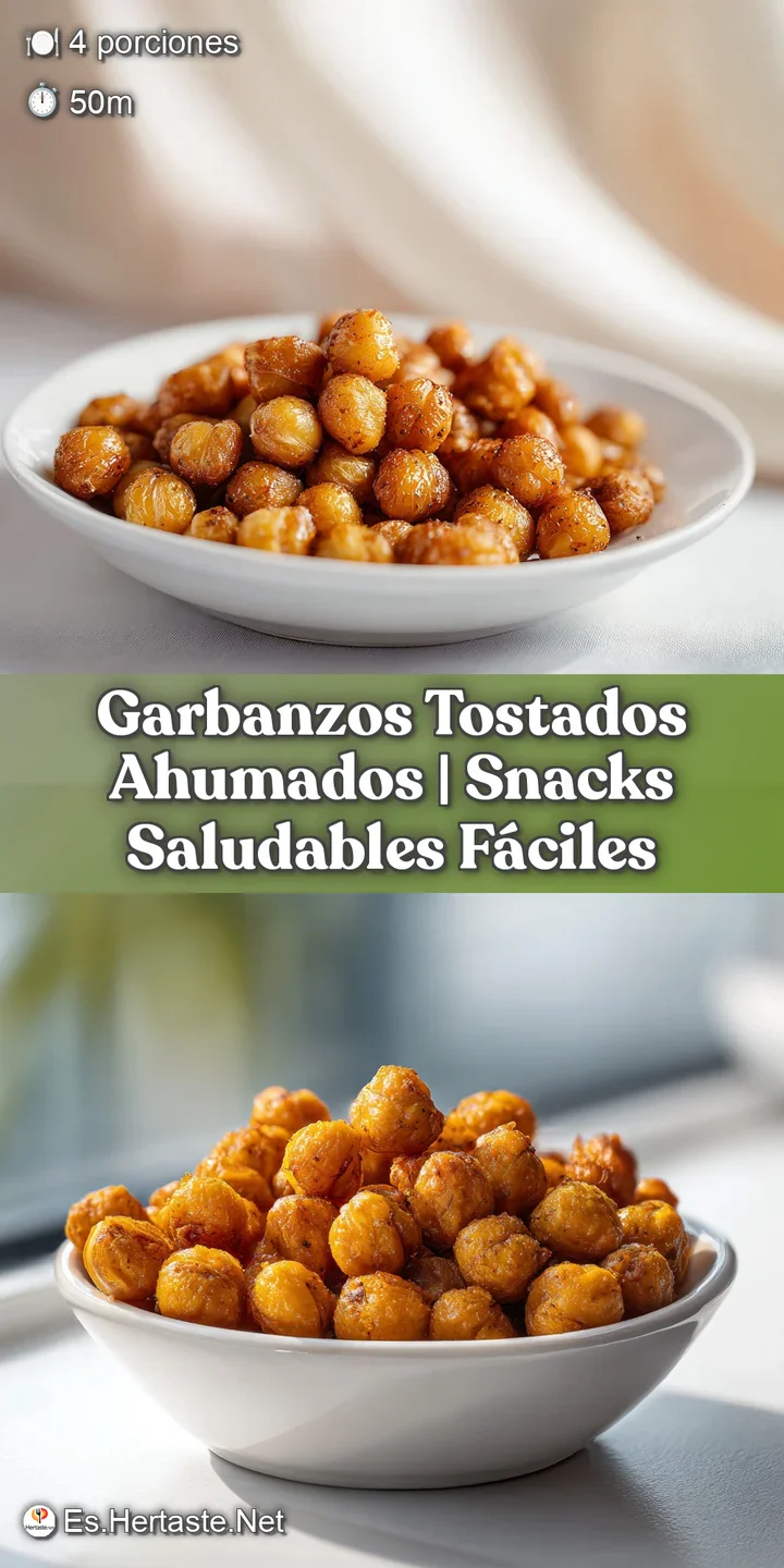 Close-up showcasing the crispy, golden-brown texture of spiced chickpeas, glistening with oil, and flecked with herbs and ...