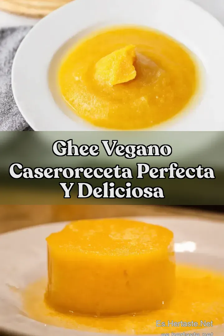 Ghee Vegano CaseroReceta Perfecta y Deliciosa
