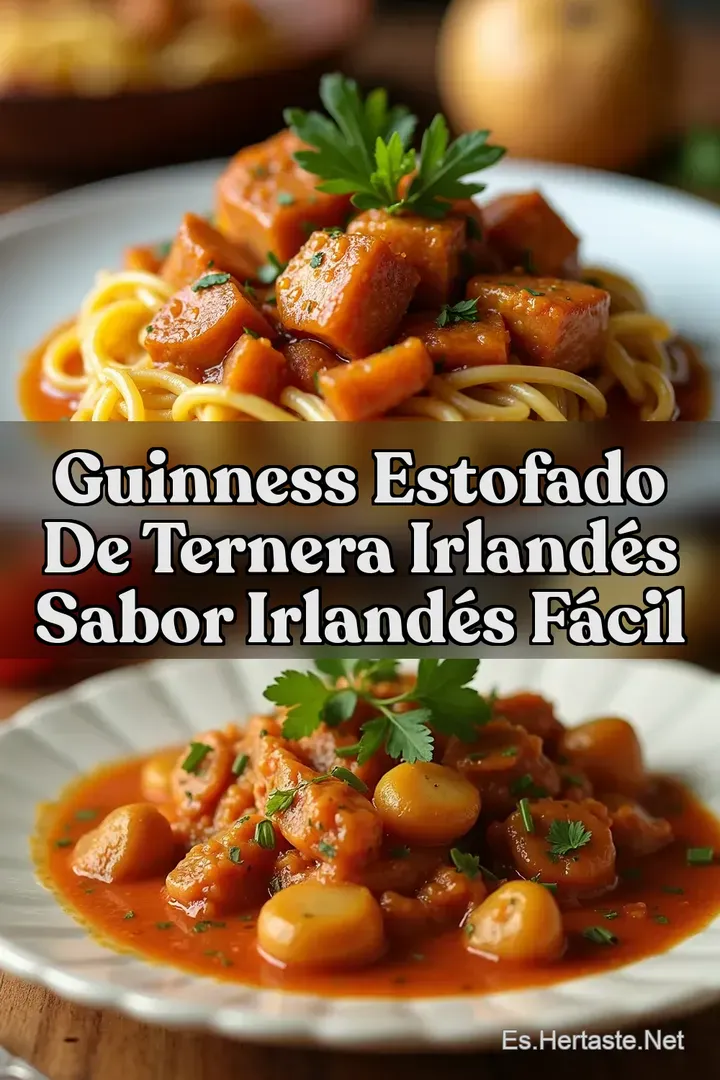 Guinness Estofado de Ternera Irland&eacute;s Sabor Irland&eacute;s F&aacute;cil