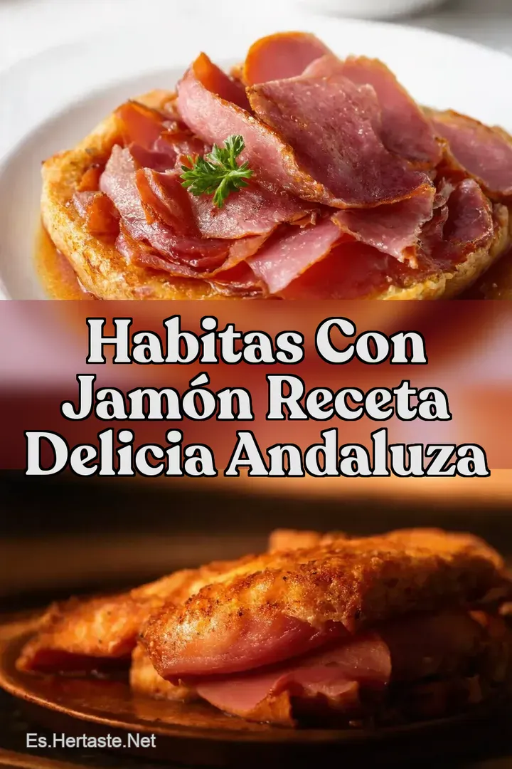 Habitas con Jam&oacute;n Receta Delicia Andaluza