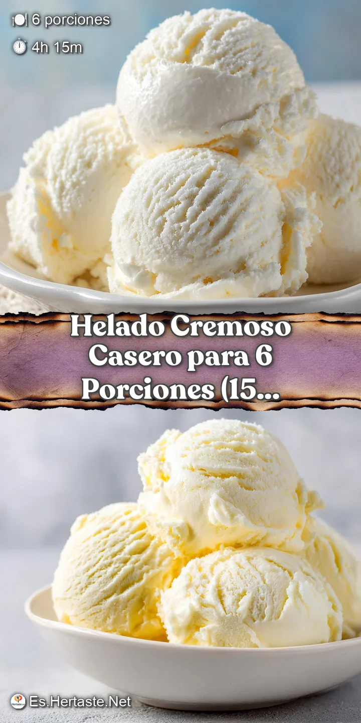 Close-up of rich, pale yellow ice cream. Its frosty surface looks incredibly smooth, creamy, and inviting on a hot day.