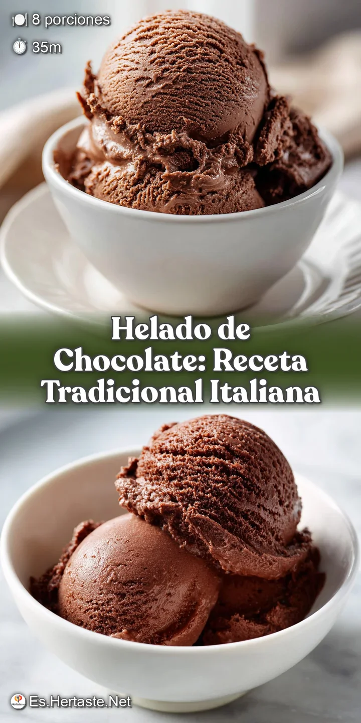 Close-up of creamy chocolate ice cream texture, showcasing its smooth, luscious surface, tempting and delicious.