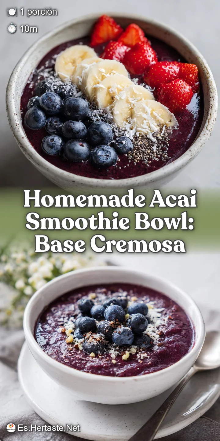 Close-up of an appetizing acai bowl overflowing with juicy berries and sprinkled with crunchy toppings; cool and refreshin...