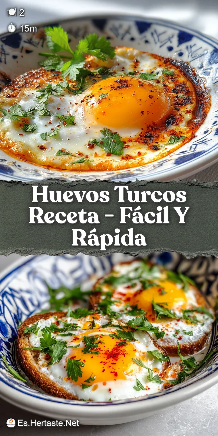 Close-up of a creamy poached egg nestled in garlicky yogurt and spicy chili oil, sprinkled with fresh herbs and pepper fla...