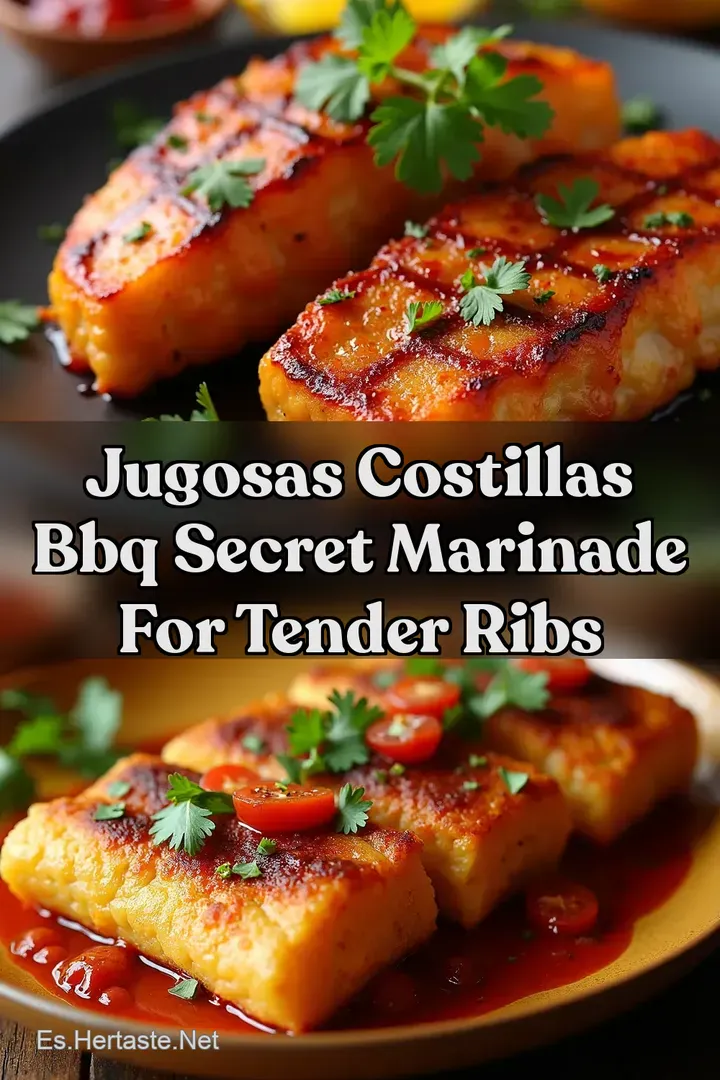 Jugosas Costillas BBQ Secret Marinade for Tender Ribs
