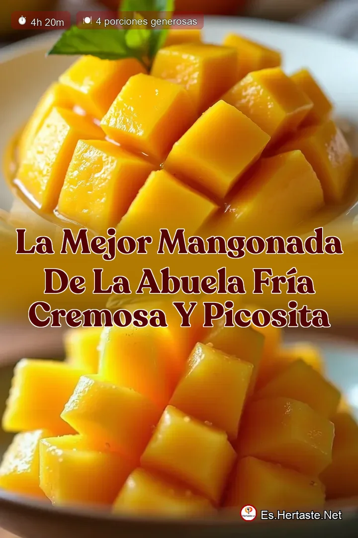La Mejor Mangonada de la Abuela Fr&iacute;a Cremosa y Picosita