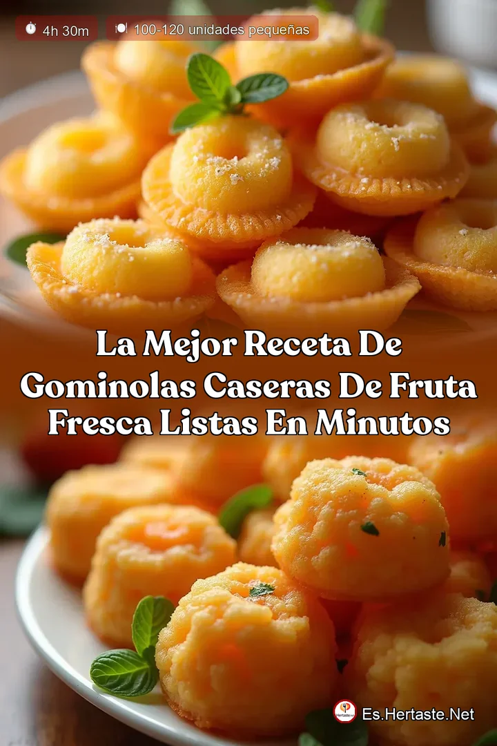 La Mejor Receta de Gominolas Caseras de Fruta Fresca Listas en Minutos