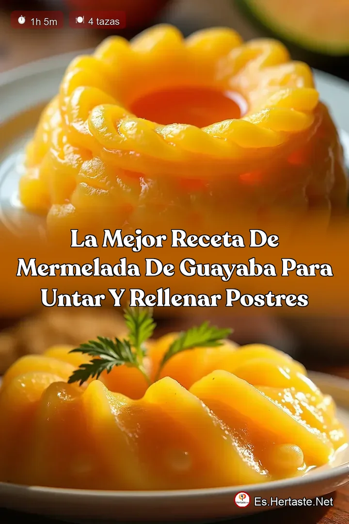 La Mejor Receta de Mermelada de Guayaba para Untar y Rellenar Postres