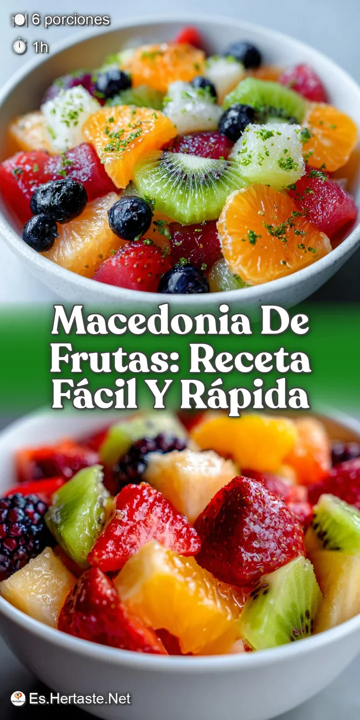 Close-up of homemade fruit salad. Slices of bright orange cantaloupe, kiwi, and red strawberries shine with sweet, syrupy ...